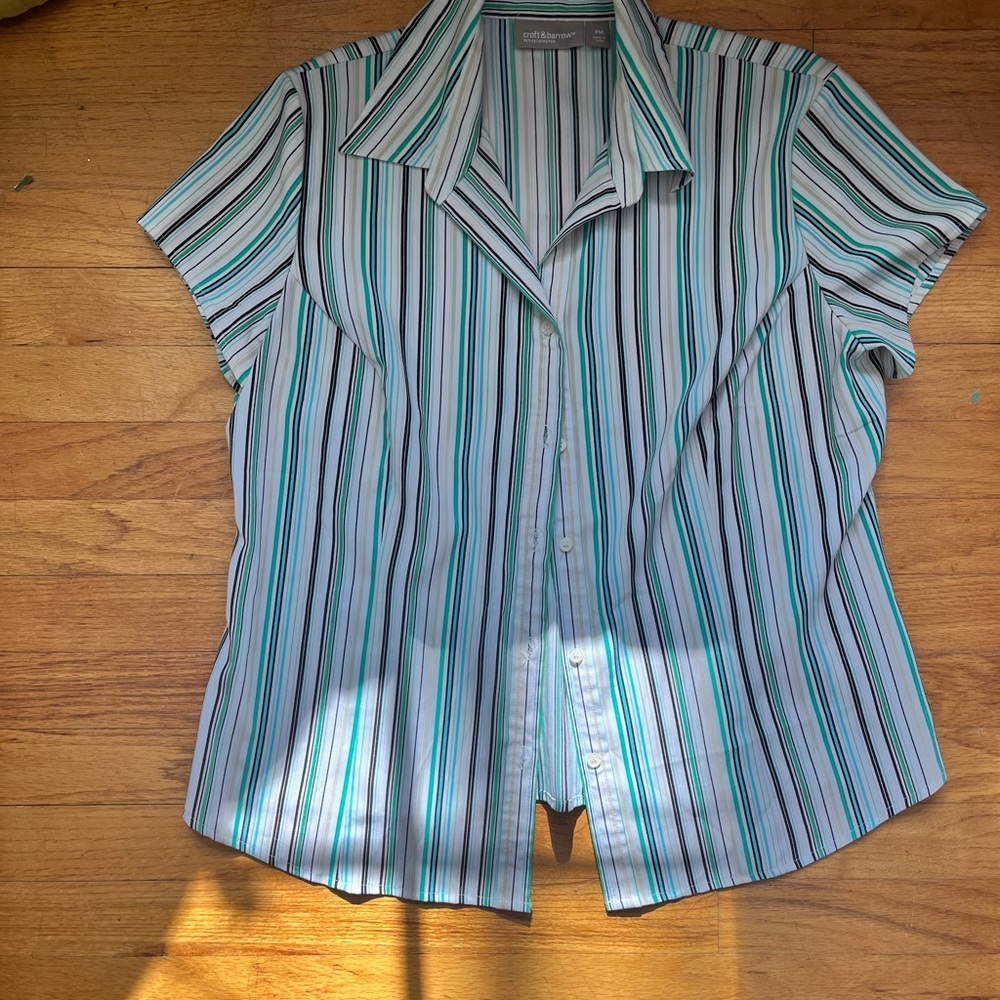 Vintage Croft & Barrow Striped Shirt